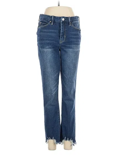 Pre-owned Nicole Miller Jeans In Blue