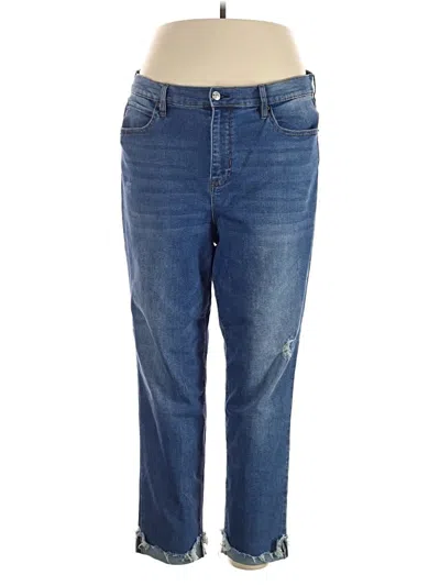 Pre-owned Nicole Miller Jeans In Blue