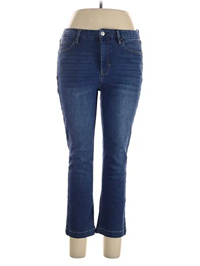 Pre-owned Nicole Miller Jeans In Blue