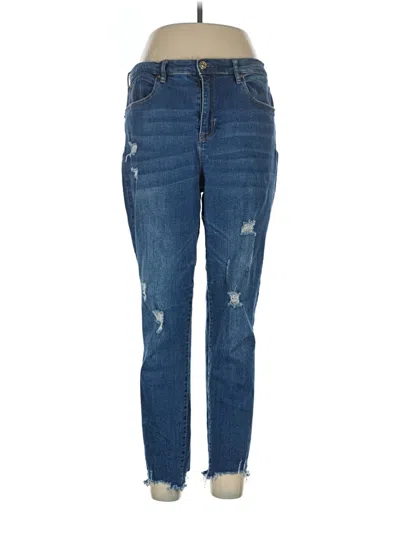 Pre-owned Nicole Miller Jeans In Blue