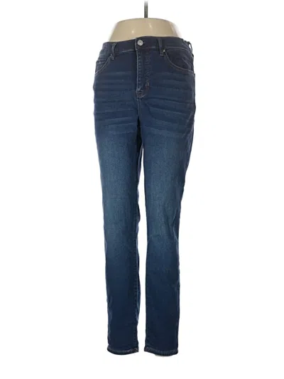 Pre-owned Nicole Miller Jeans In Blue