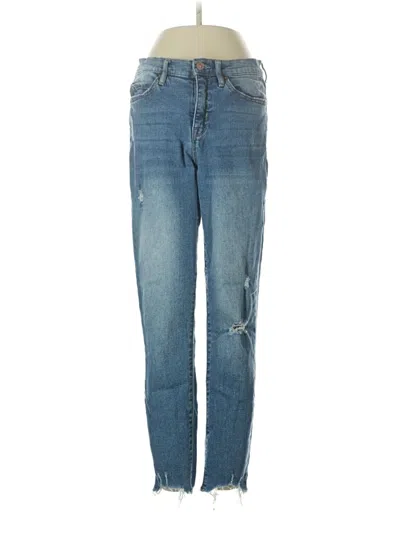 Pre-owned Nicole Miller Jeans In Blue