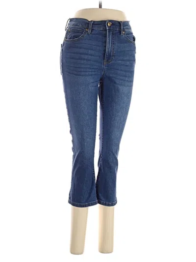 Pre-owned Nicole Miller Jeans In Blue
