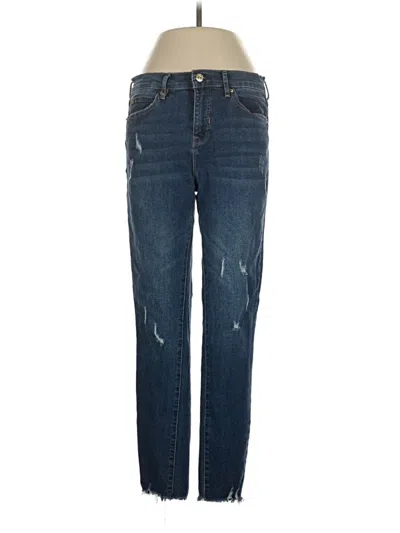 Pre-owned Nicole Miller Jeans In Blue