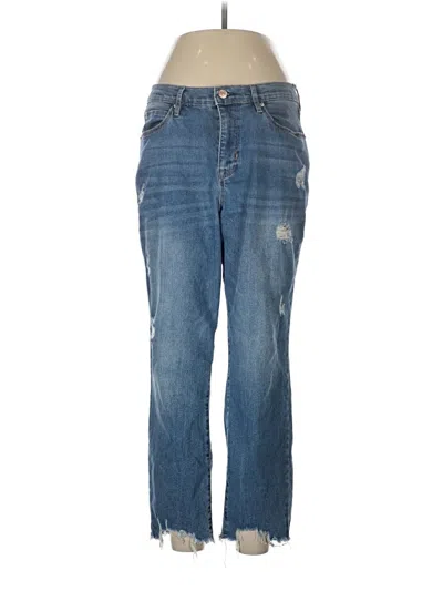 Pre-owned Nicole Miller Jeans In Blue