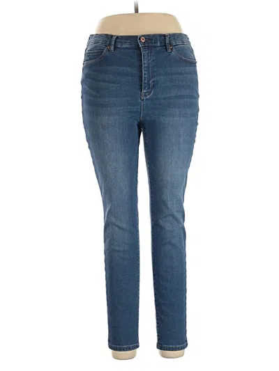 Pre-owned Nicole Miller Jeans In Blue