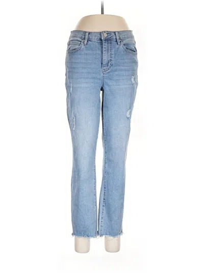 Pre-owned Nicole Miller Jeans In Blue