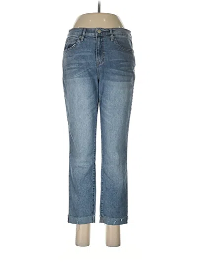 Pre-owned Nicole Miller Jeans In Blue
