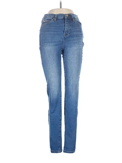 Pre-owned Nicole Miller Jeans In Blue
