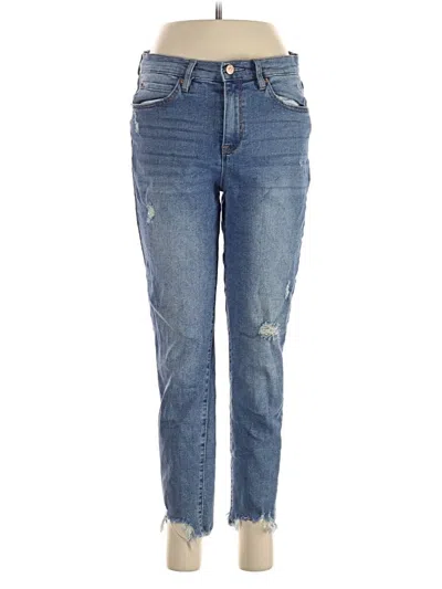 Pre-owned Nicole Miller Jeans In Blue