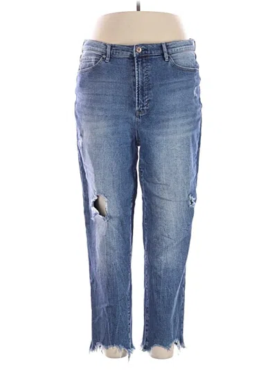 Pre-owned Nicole Miller Jeans In Blue