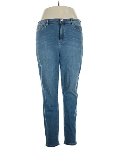Pre-owned Nicole Miller Jeans In Blue