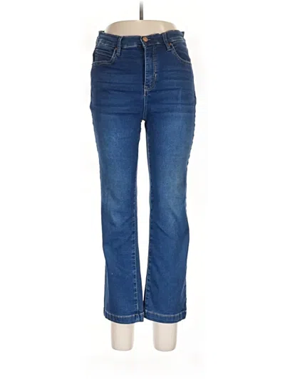 Pre-owned Nicole Miller Jeans In Blue