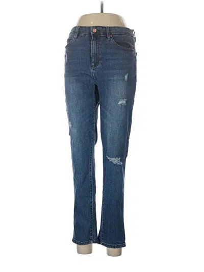 Pre-owned Nicole Miller Jeans In Blue