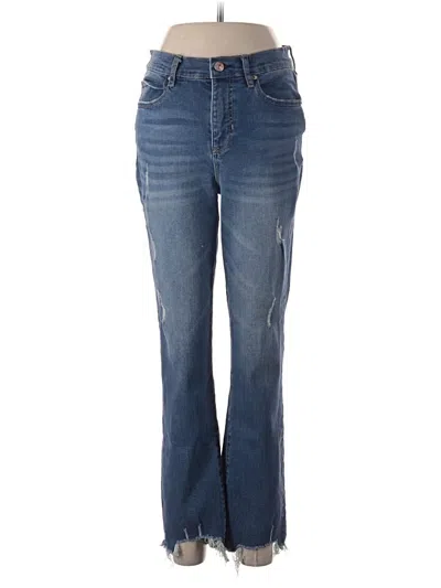 Pre-owned Nicole Miller Jeans In Blue