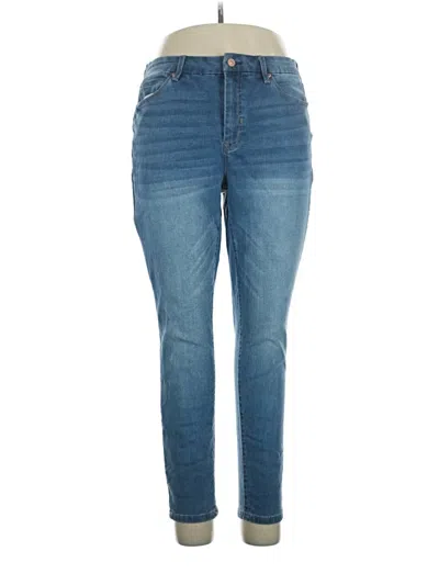 Pre-owned Nicole Miller Jeans In Blue