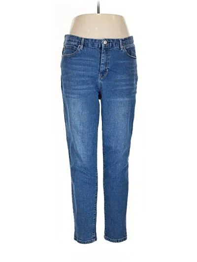 Pre-owned Nicole Miller Jeans In Blue