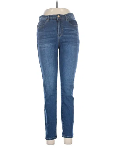 Pre-owned Nicole Miller Jeans In Blue