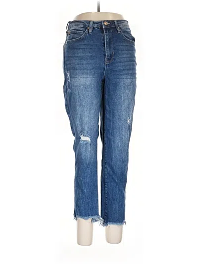 Pre-owned Nicole Miller Jeans In Blue