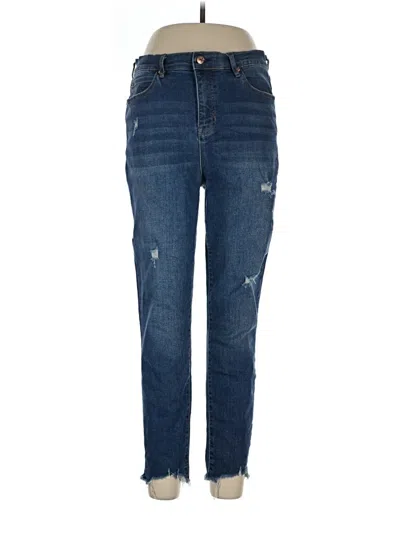 Pre-owned Nicole Miller Jeans In Blue
