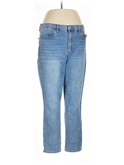 Pre-owned Nicole Miller Jeans In Blue
