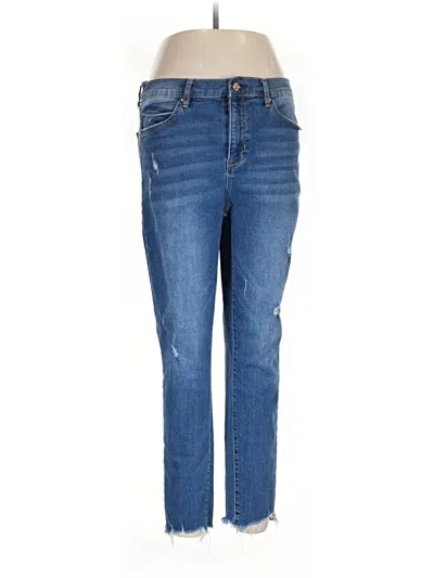 Pre-owned Nicole Miller Jeans In Blue
