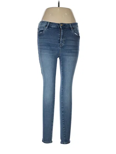Pre-owned Nicole Miller Jeans In Blue