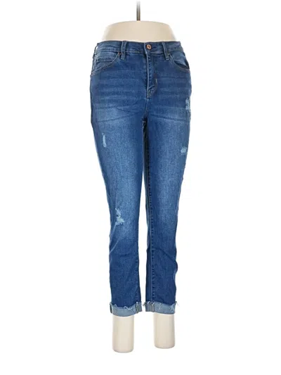 Pre-owned Nicole Miller Jeans In Blue