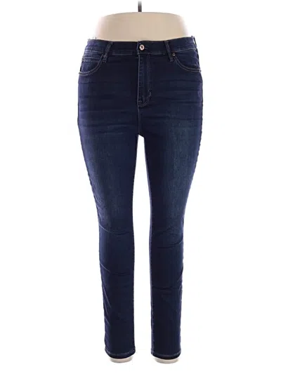 Pre-owned Nicole Miller Jeans In Blue