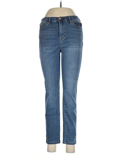 Pre-owned Nicole Miller Jeans In Blue