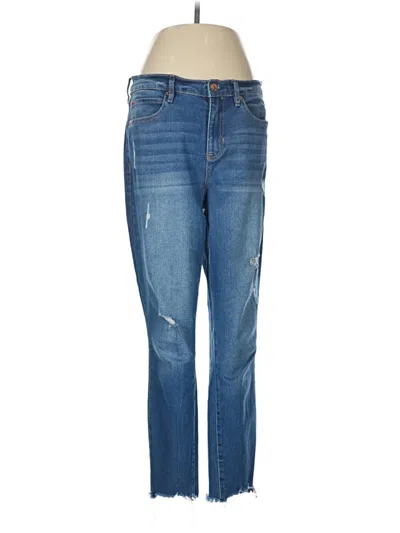 Pre-owned Nicole Miller Jeans In Blue