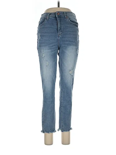 Pre-owned Nicole Miller Jeans In Blue