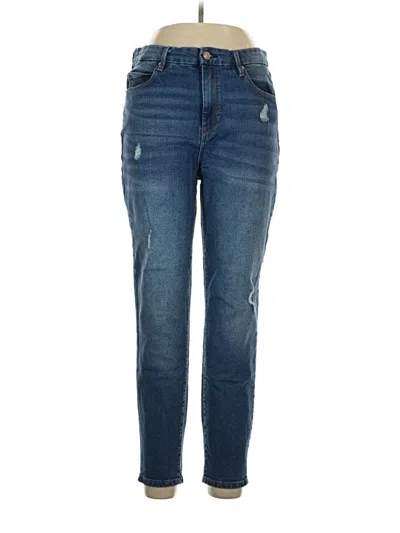 Pre-owned Nicole Miller Jeans In Blue