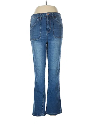 Pre-owned Nicole Miller Jeans In Blue