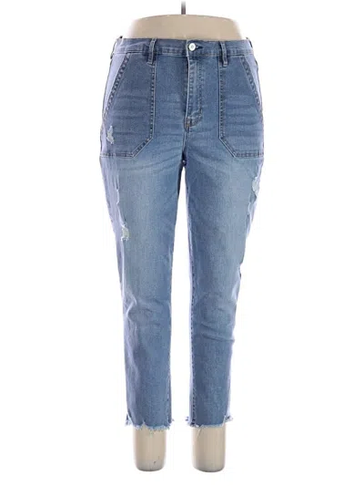 Pre-owned Nicole Miller Jeans In Blue