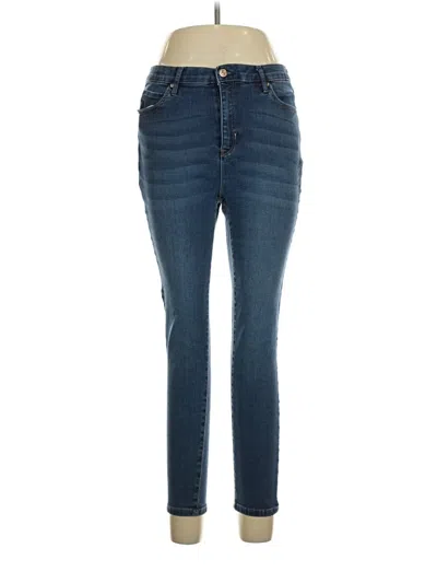 Pre-owned Nicole Miller Jeans In Blue