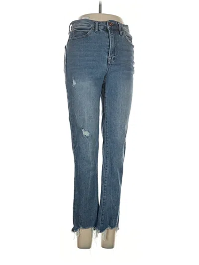 Pre-owned Nicole Miller Jeans In Blue