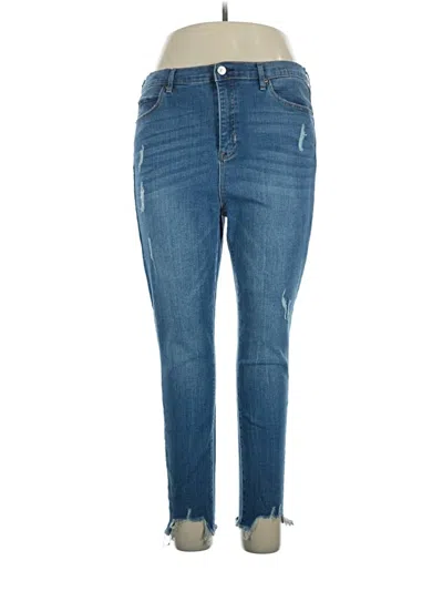 Pre-owned Nicole Miller Jeans In Blue