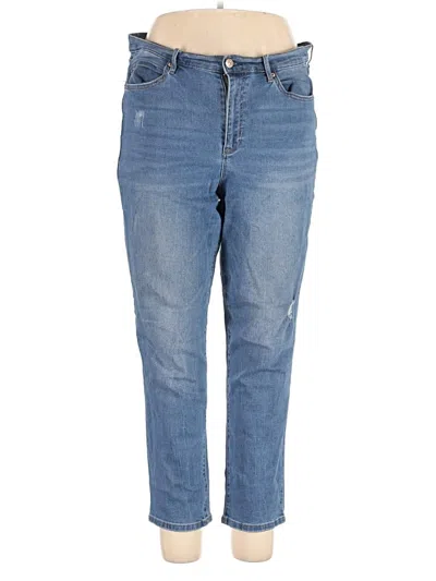 Pre-owned Nicole Miller Jeans In Blue