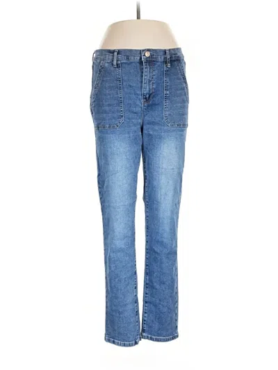 Pre-owned Nicole Miller Jeans In Blue