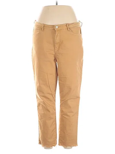 Pre-owned Nicole Miller Jeans In Brown