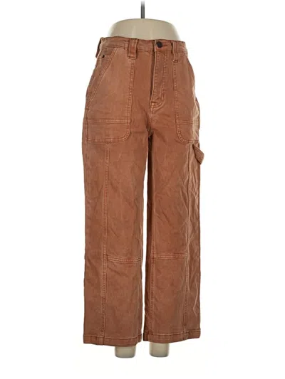 Pre-owned Nicole Miller Jeans In Brown