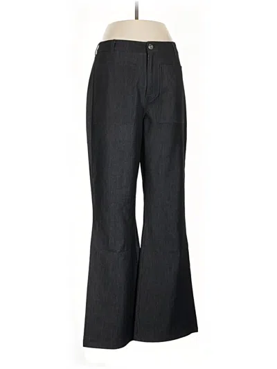Pre-owned Nicole Miller Jeans In Gray