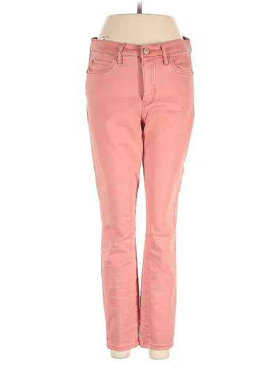 Pre-owned Nicole Miller Jeans In Pink