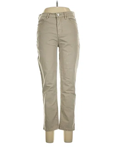Pre-owned Nicole Miller Jeans In Tan