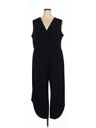 Pre-owned Nicole Miller Jumpsuit In Black