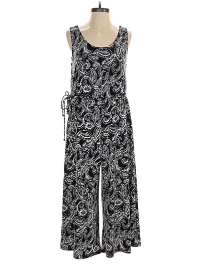 Pre-owned Nicole Miller Jumpsuit In Black