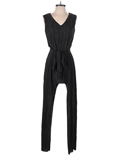 Pre-owned Nicole Miller Jumpsuit In Black