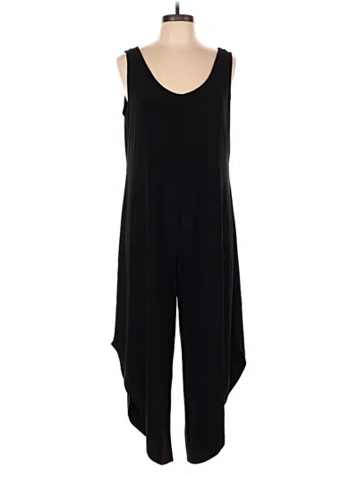 Pre-owned Nicole Miller Jumpsuit In Black