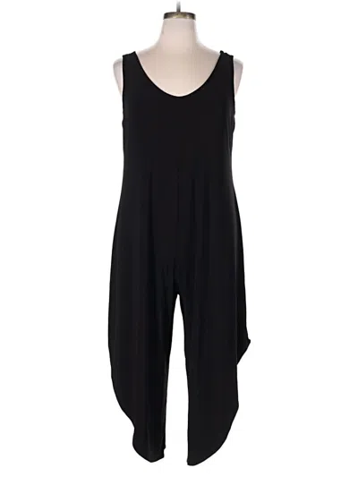 Pre-owned Nicole Miller Jumpsuit In Black